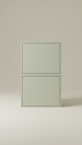 Stackable Storage Cubes in Pale Sage
